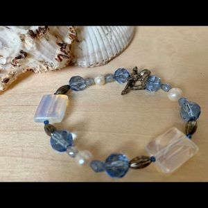 Handmade opalite bracelet
